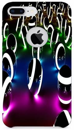 GRV Back Cover for Apple iPhone 8plus Flexible logo cut