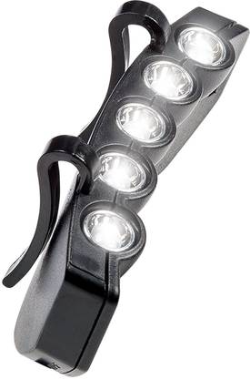 Quinergys ® Dim gray - Cap Light / Head Torch / Head Lamp/Hat Clip Light Lamp LED Headlamp
