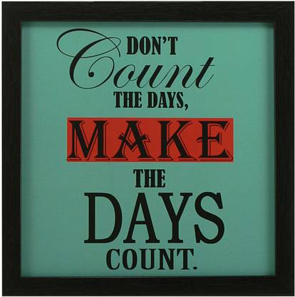 Indianara Indr1220 TABLETOP INSPIRATIONAL MOTIVATIONAL FRAMED ART WITHOUT GLASS 8.7 X 8.7 INCH Digital Reprint 8.7 inch x 8.7 inch Painting