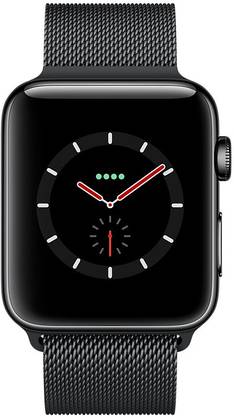 APPLE Watch Series 3 GPS + Cellular - 38 mm Space Black Stainless APPLE Watch Series 3 GPS + Cellular - 38 mm Space Black Stainless