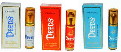 Almas Fascinating DEEDS pocket Floral Attar