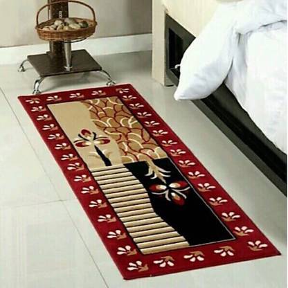Shopaholic Multicolor Cotton Polyester Blend Runner
