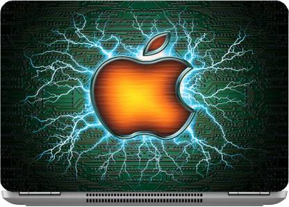 imbue Apple logo Digital quality vinyl Laptop Decal 15.6
