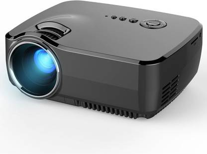 VIVIBRIGHT GP70 1200 Lumens with SD HDMI USB Port 1080P 800 lm LED Corded Portable Projector