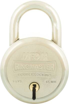 Standard Choice 9 Levers Double Locking 65 mm Lock Padlock