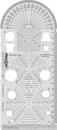 LINOGRAPH D9016 Engineering Template Stencil