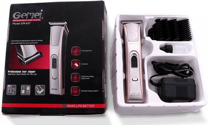 GEMIE GM - 657 Trimmer 60 min  Runtime 4 Length Settings