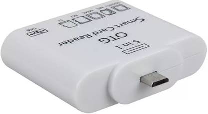 Statusbright Micro USB OTG Smart Card Reader Adapter for SD MS MMC M2 TF Card Connection Kit 5 in 1 High Speed Card Reader