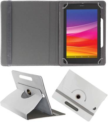ACM Book Cover for Micromax Canvas Tab P702 7 inch Rotating Case