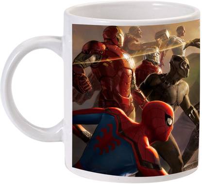 MUGKIN S02 Avengers: Infinity War (Marvel Superheros) Light Ceramic Coffee Mug