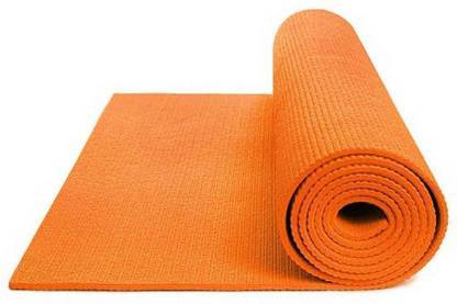HRDecoration Yoga Mat 6mm orange colour Orange 6 mm Yoga Mat