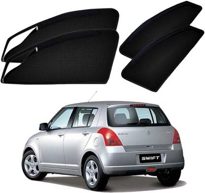 UK Blue Side Window Sun Shade For Maruti Suzuki Swift