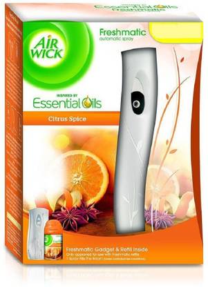 Airwick Freshmatic Citrus Spice Automatic Spray Fresh Matic Complete Kit Citrus Spice - 250 ml