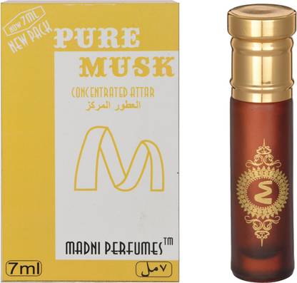 MADNI PERFUMES Pure Musk Herbal Attar