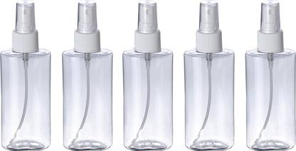 Confidence Empty Spray Bottle for Face / Face Rose Water Store Empty Bottle (Set Of 5) 150 Ml Bottle 100 ml Bottle
