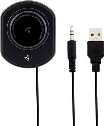 Flipkart SmartBuy v4.2 Car Bluetooth Device with USB Cable, Audio Receiver, 3.5mm Connector