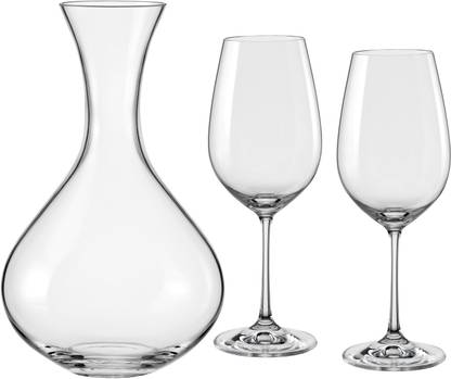 Bohemia Crystal Viola 3pcs set wines Decanter