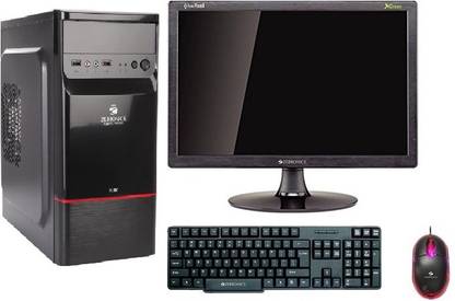 ZEBRONICS Ruby Sereies Core 2 Duo (4 GB DDR2/500 GB/Windows 7 Ultimate/512 MB/15.6 Inch Screen/Ruby Pure pixel Green)