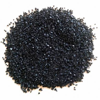Goofy Tails Black Sand Gravel For Aquarium Decoration (10 Kg) Sand Planted Substrate