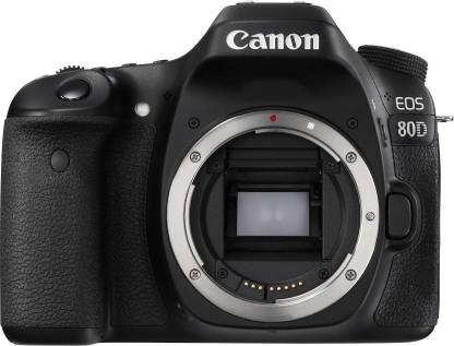 Canon EOS 80D DSLR Camera (Body Only) (16 GB SD Card)