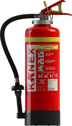Kanex Fire Mechanical Foam Ar-Afff Trolly Mounted 135 Ltr. Fire Extinguisher Fire Extinguisher Mount