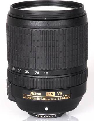 NIKON AF-S DX NIKKOR 18-140 mm f/3.5-5.6 G ED VR Standard Zoom  Lens