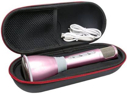 PROMISEDEALS K068 Home KTV Portable Karaoke Microphone Mic Player Bluetooth Speaker Microphone