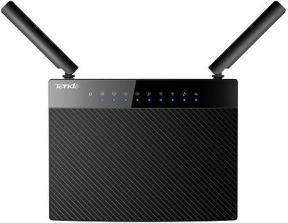 TENDA AC9 Wireless Router 2.4 GHz 1.2 Mbps Wifi Speed Dual Band Internal Antenna ADSL (Telephone)