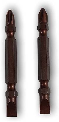 Tools Centre 2pcs Double Ended Strong Screwdriver Bit. Screwdriver Bit Set