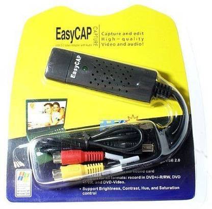 AVB  TV-out Cable USB 2.0 Video & Audio Capture Card Adapter Composite RCA Input for TV DVD VHS