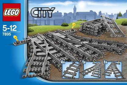 LEGO Switch Tracks (8 Pcs)