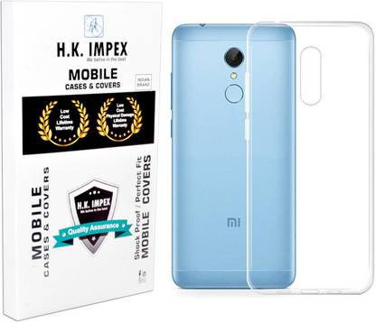 H.K.Impex Back Cover for Mi Redmi Note 5