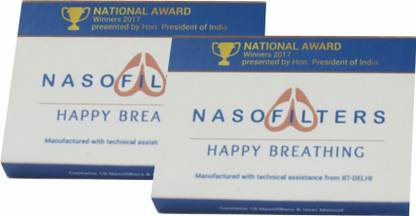 Nasofilters Pack of 2 boxes Anti-pollution Mask