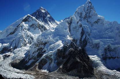 AZOHP5792 Mount Everest Nature Full HD Poster Latest Best New 3D Look Beautiful Paper Print