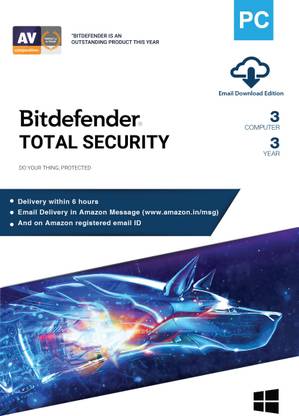 bitdefender Total Security 3.0 User 3 Years