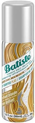 Batiste Dry Shampoo By Hint Of Color Travel Size Brilliant Blonde