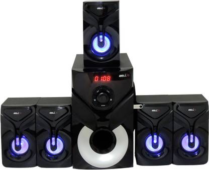 iBELL IBL 2051 DLX 5.1 Home Theater Speaker System Multimedia FM Stereo Bluetooth USB/SD/MMC/AUX Function. 140 W Bluetooth Home Theatre