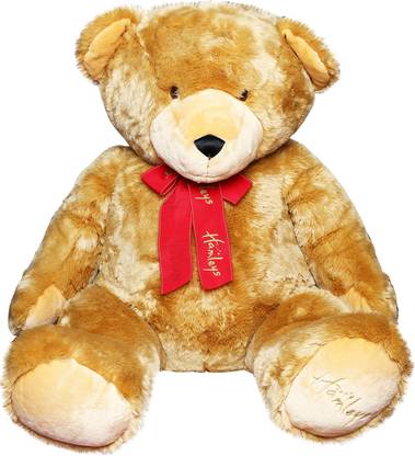 Hamleys Bear | Stuff Toy | Teddy Bear | Plush Toy | Soft Toy for Kids  - 95 cm