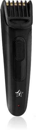 Flipkart SmartBuy ProCut Cordless + Titanium Coated USB Trimmer for Men (Black)