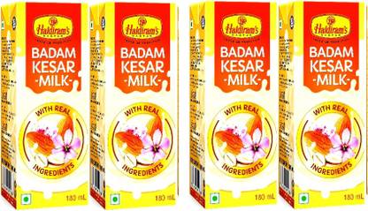 Haldiram's Kesar Badam Milk (Pack of 4) Buttermilk