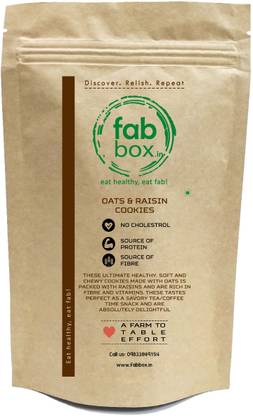 FabBox Oats & Raisins Cookies Cookies Biscuit
