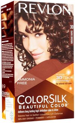 Revlon Dark Brown No-30 , Colorsilk Beautiful Hair Color