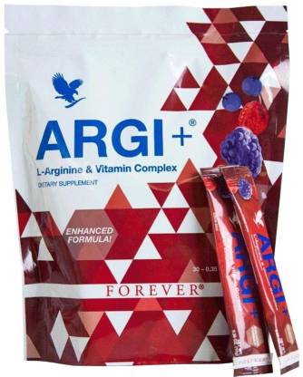 Forever Living Products Argi+ Plus Vitamin Complex & L-Arginine 30 Sachets Pack