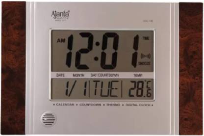 AJANTA Digital 29 cm X 19 cm Wall Clock