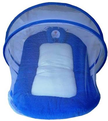 NAGAR INTERNATIONAL Baby bedding set 0-12 months blue baby bedding set blue plain