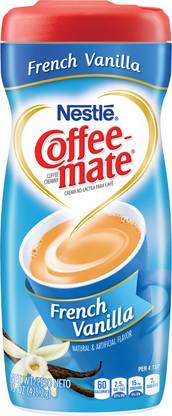 NESTLE Coffee-mate Coffee Creamer, French Vanilla - 425.2g(15oz) Instant Coffee