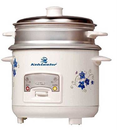 Kelvinator KRC-411 400-Watt 1-Litre Food Steamer, Rice Cooker