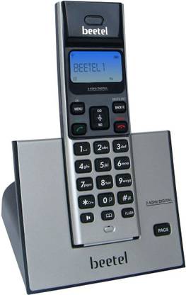 Beetel X62 Corded Landline Phone with Answering Machine