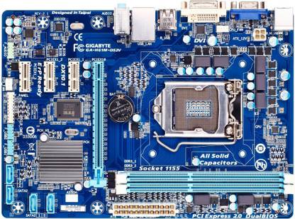 Intel Chipset Gigabyte H61 Motherboard.socket 1155 LGA 1155Socket ATX Intel H61 Chipset DDR3 Motherboard for Desktop