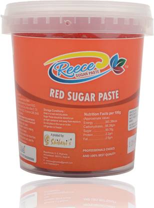 Reece Red Sugar Paste